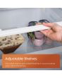 Hotpoint H55R1112WUK Freestanding Undercounter Fridge - White