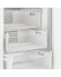 Indesit IKNH 1261 S4UK Freestanding 50/50 No Frost Fridge Freezer - Silver