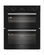 Indesit DUI10DB Built-In Double Oven - Black