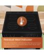 Hotpoint HDE6VDW 60cm Electric Cooker with Ceramic Hob - White