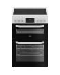 Hotpoint HDE6VDW 60cm Electric Cooker with Ceramic Hob - White