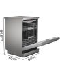 Bosch SMS6ZCI00G, Free-standing dishwasher