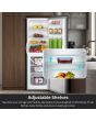 Teknix STF1448B 50/50 Fridge Freezer Static - Black
