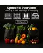 Teknix STF1448B 50/50 Fridge Freezer Static - Black
