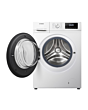 Teknix TKW12142HW Freestanding 12kg 1400rpm Washing Machine with Steam - White - A Rated