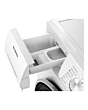 Teknix TKW12142HW Freestanding 12kg 1400rpm Washing Machine with Steam - White - A Rated