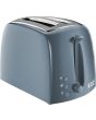 RUSSELL HOBBS RH21644 Textures 2 Slice Toaster Grey