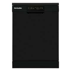Montpellier MDW1354K 60cm Freestanding Dishwasher in Black