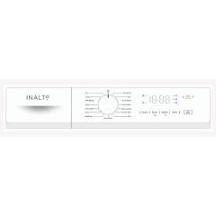 Inalto INWM71200W 7kg 1200rpm Washing Machine - White