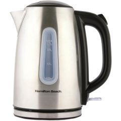 HAMILTON BEACH HB01402B Jug Kettle Brushed Steel