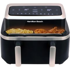 HAMILTON BEACH HB700VCGS Air Fryer 9 Litre Single Drawer With Divider 