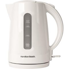 HAMILTON BEACH HBK1301W Essentials 1.7L Rapid Boil