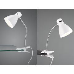 RL Live Your Light Harvey Clip Light White