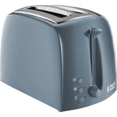 RUSSELL HOBBS RH21644 Textures 2 Slice Toaster Grey 
