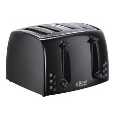 RUSSELL HOBBS RH2265/21651 Russell Hobbs 4 Slice Toaster Blk