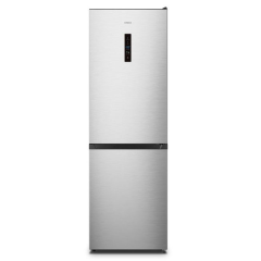 TEKNIX FFH1860X Fridge Freezer, Total No Frost, Brushed Steel