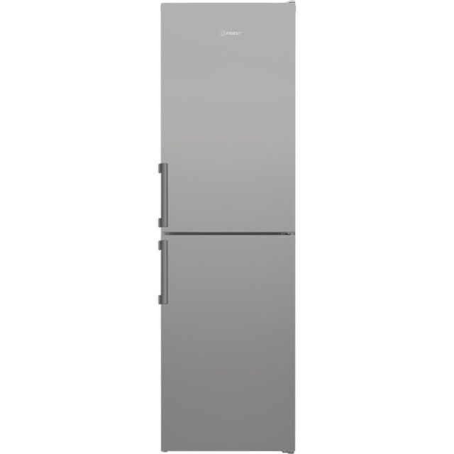 Indesit IKNH 1261 S4UK Freestanding 50/50 No Frost Fridge Freezer - Silver