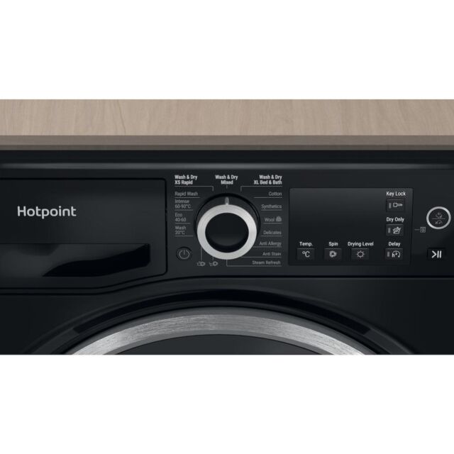 Hotpoint Anti-Stain NDB 9635 BS UK 9+6kg Washer Dryer