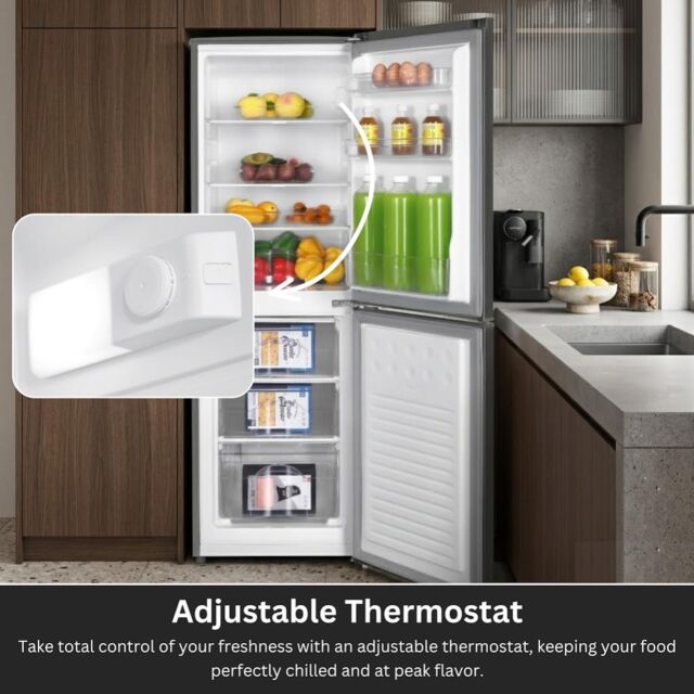 Teknix STF1448B 50/50 Fridge Freezer Static - Black