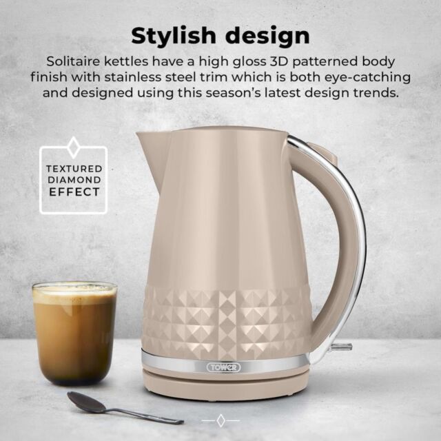 Tower T10075MSH Solitare 1.5L 3KW Kettle