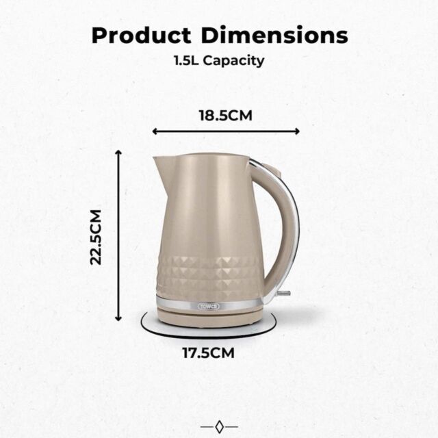 Tower T10075MSH Solitare 1.5L 3KW Kettle