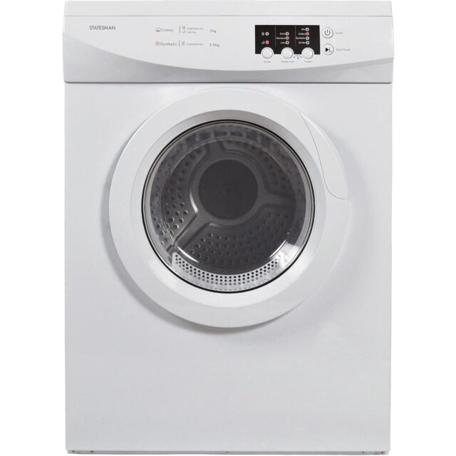 STATESMAN TVM07W 7Kg Vented Tumble Dryer