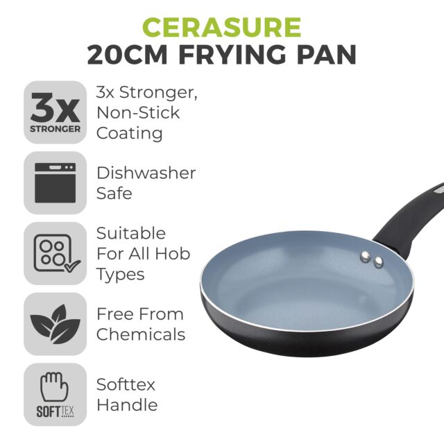 TOWER T80350 Cerasure 20Cm Non-Stick Frying Pan