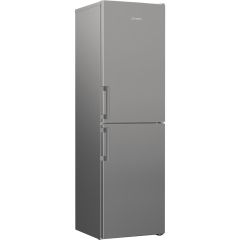 Indesit IKNH 1261 S4UK Freestanding 50/50 No Frost Fridge Freezer - Silver
