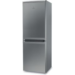 Indesit IBD 5515 B 1 Fridge Freezer - Silver