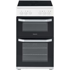 Hotpoint HD5V92KCW/UK Cooker - White