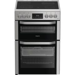 HOTPOINT HDE6VDCASX Electric Double Oven 