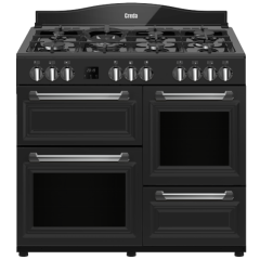 Creda C100RCDFTA 100cm 4 Cavity Traditional Dual Fuel Range Cooker