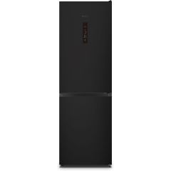TEKNIX FFH1865BIX Frost Free Fridge Freezer Black Steel